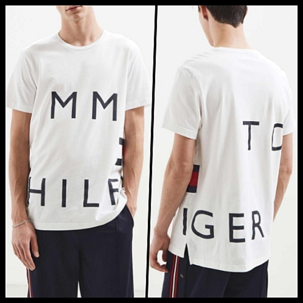 Urban Outfitters Tommy Logo Branded Crew Tee M